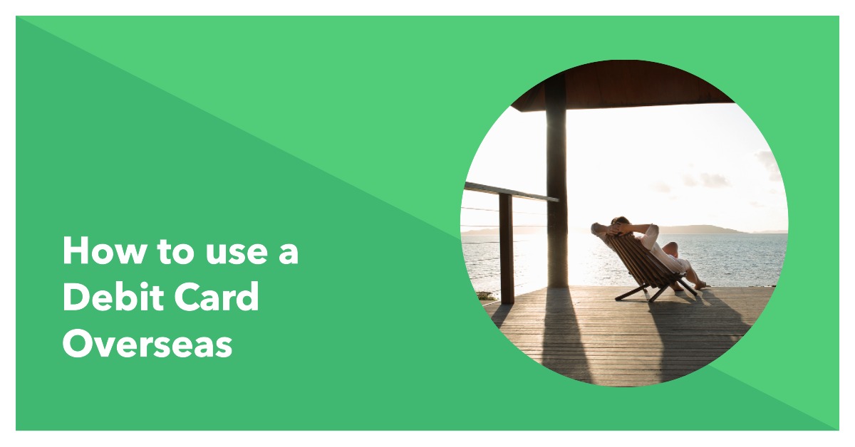 a blog header of a man relaxing in paradise with the title of post